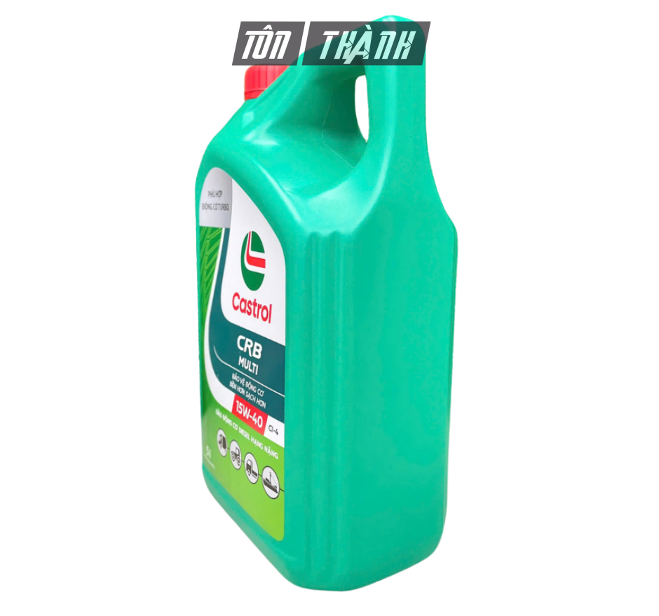 DẦU NHỚT ĐỘNG CƠ CASTROL CRB MULTI 15W-40 CI-4 (5 LÍT)