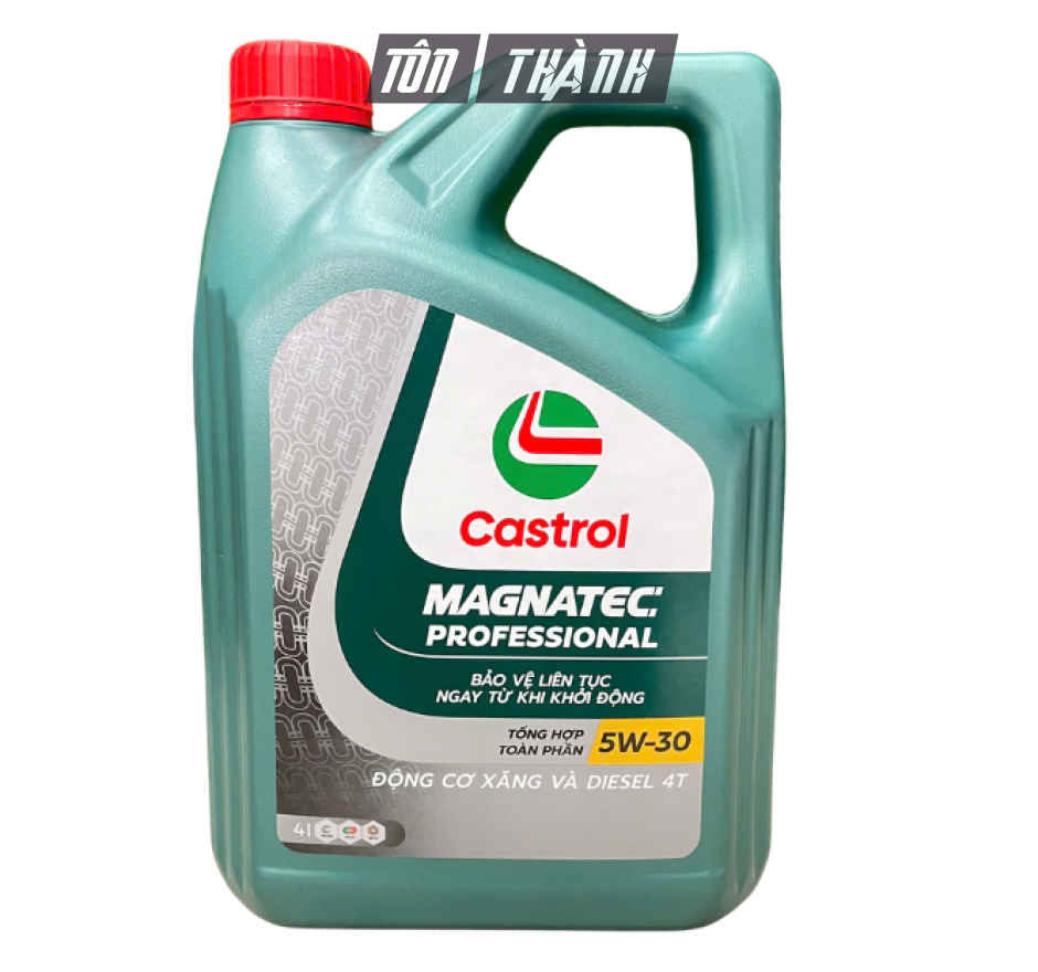 Dầu Động Cơ Castrol MAGNATEC PROFESSIONAL 5W-30 SP (4 Lít) - Tổng Hợp Toàn Phần