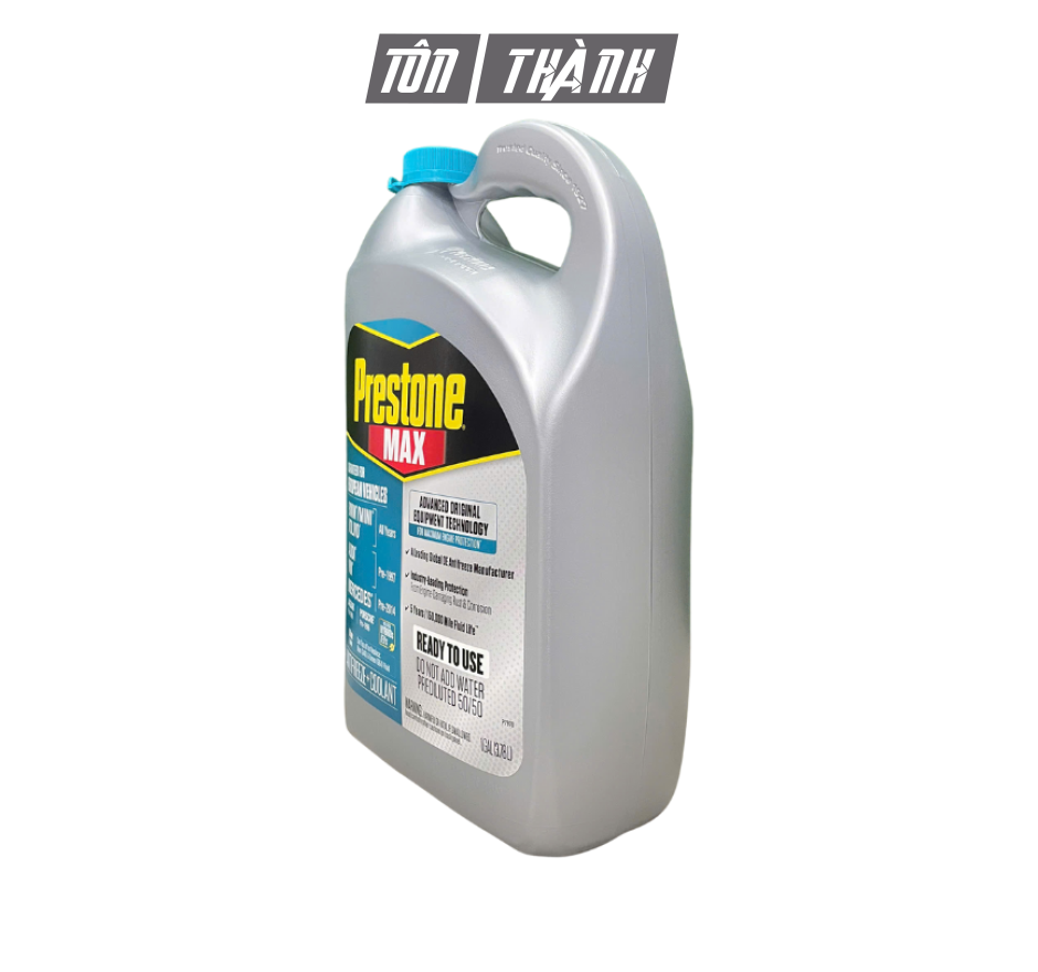 Nước Làm Mát Động Cơ Prestone MAX màu XANH LAM dành cho xe Châu Âu (3.78 lít)