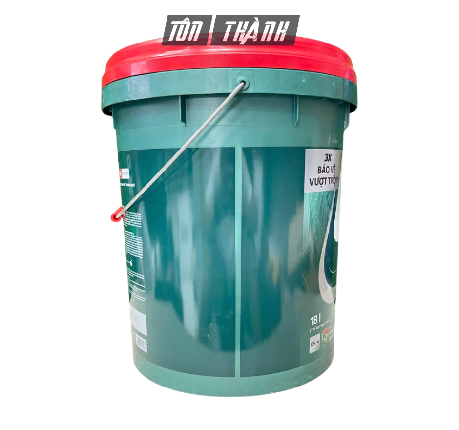 DẦU NHỚT ĐỘNG CƠ CASTROL CRB TURBOMAX 3X 15W40 CK-4 (18 LÍT)