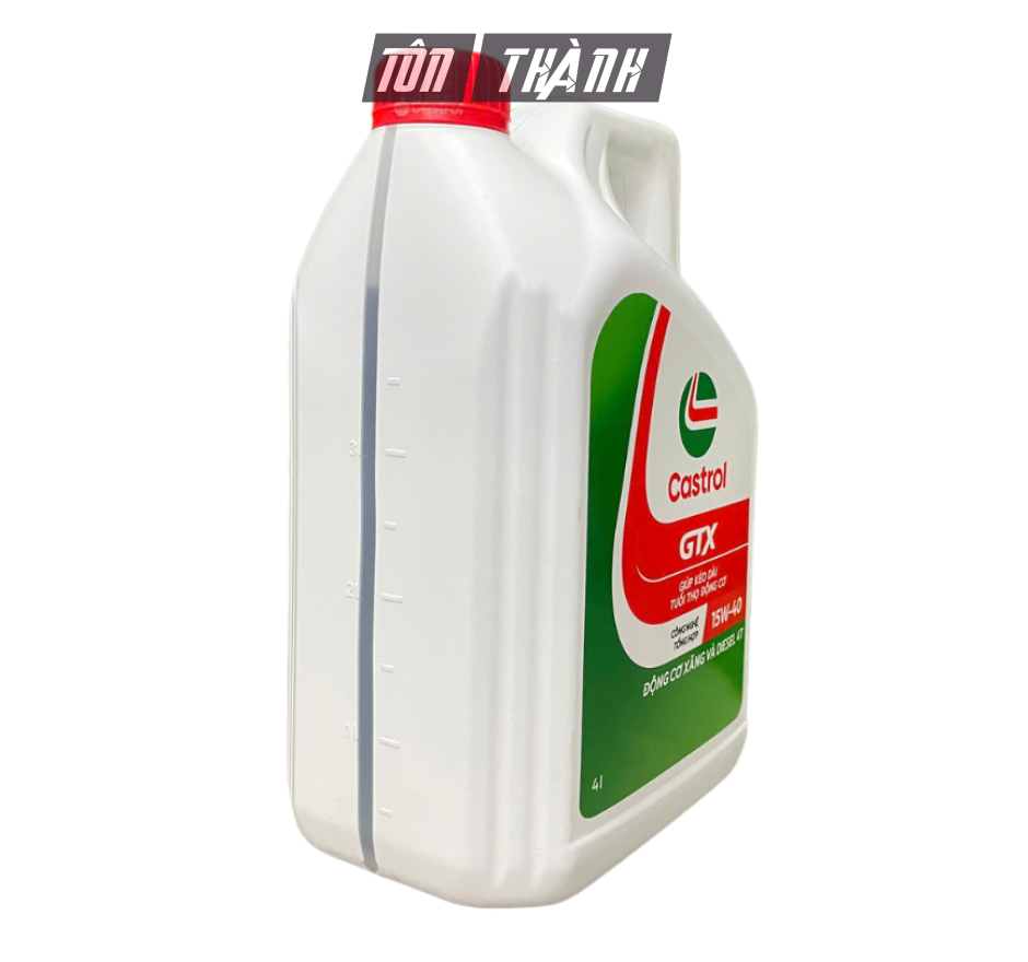 DẦU NHỚT ĐỘNG CƠ CASTROL GTX  15W40 SL/CF (4 LÍT)
