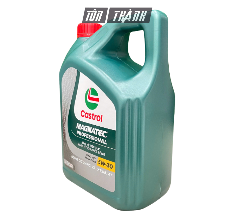 Dầu Động Cơ Castrol MAGNATEC PROFESSIONAL 5W-30 SP (4 Lít) - Tổng Hợp Toàn Phần