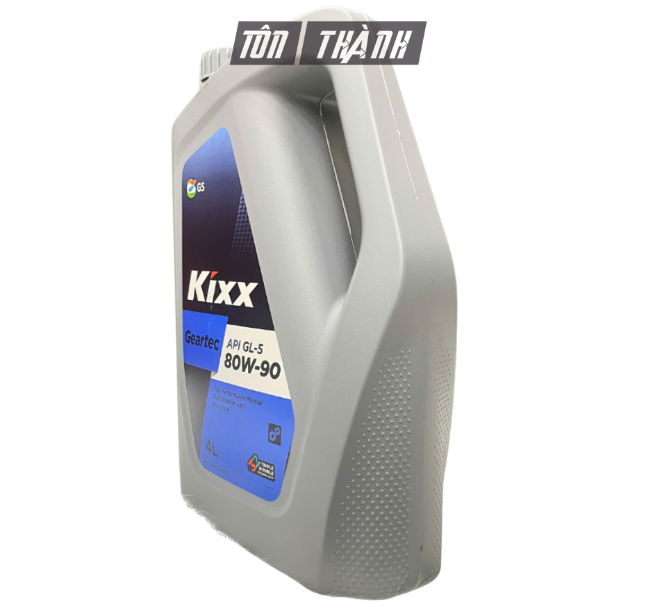 Dầu Hộp Số Và Cầu Xe Kixx Geartec GL-5 80w90 (4 Lít)