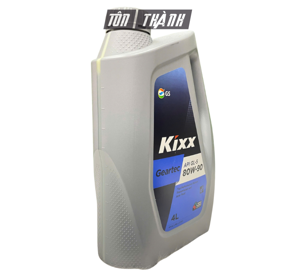 Dầu Hộp Số Và Cầu Xe Kixx Geartec GL-5 80w90 (4 Lít)