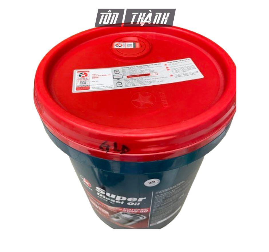 DẦU NHỚT ĐỘNG CƠ CALTEX SUPER DIESEL OIL 20W50 (18 LÍT)
