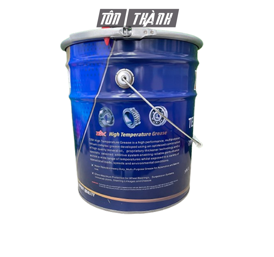 Mỡ bò chịu nhiệt cao 380 độ OSK 15kg mỡ chịu nhiệt tốt