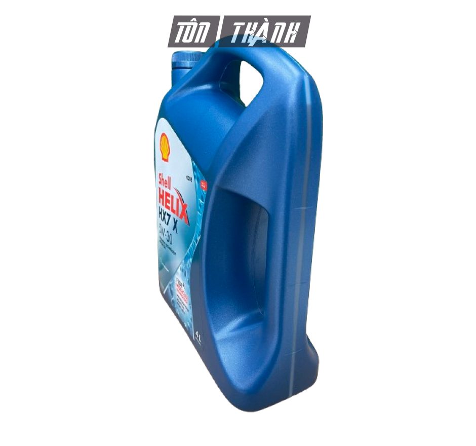 DẦU NHỚT ĐỘNG CƠ XE HƠI CAO CẤP SHELL HELIX HX7 X SN 5W-30 (4 LÍT)
