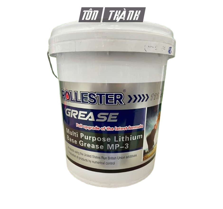 Mỡ Bôi Trơn ROLLESTER Chịu Nhiệt Tốt xô 15kg ( màu xanh )