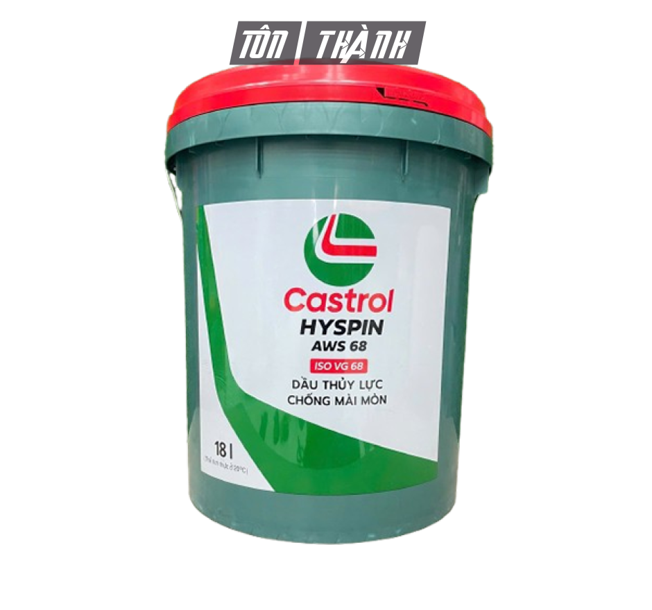 Dầu thủy lực Castrol Hyspin AWS 68 (18 Lít) - Nhớt 10