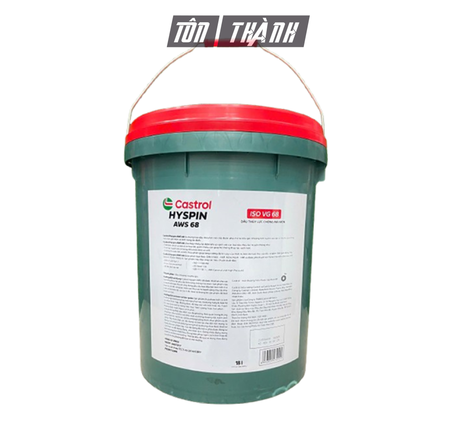 Dầu thủy lực Castrol Hyspin AWS 68 (18 Lít) - Nhớt 10